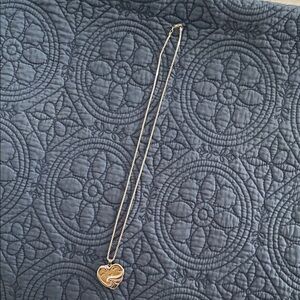 Chic Gold Heart Pendant Necklace